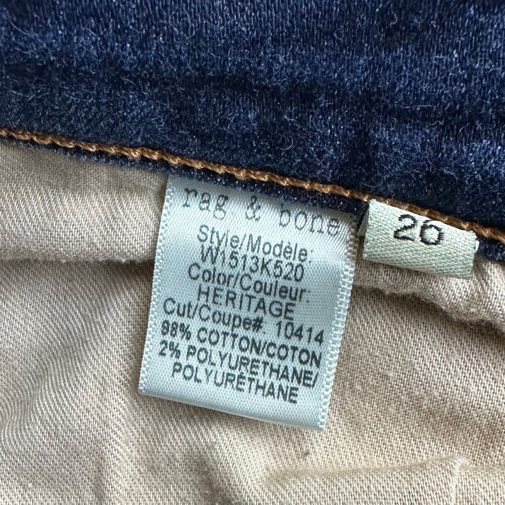 Rag & Bone Heritage Mid Rise Jeans - Picture 7 of 9
